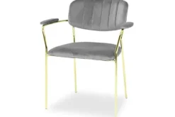 Sale Eetstoel - grijs Blanchett Eetkamerstoelen