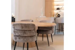 New Eetstoel 212321 Stone Chenille  Stella Eetkamerstoelen