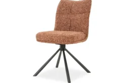 Eetkamerstoelen-By-Boo Eetstoel Burgundy 250191 Ferre