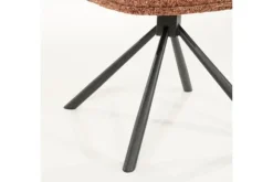 Eetkamerstoelen-By-Boo Eetstoel Burgundy 250191 Ferre