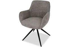 Eetkamerstoelen-Tower Living Eetstoel Cement Grey Fondo
