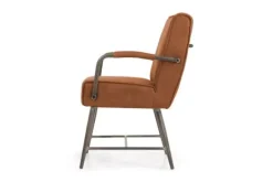 Discount Eetstoel Cognac Belmonte Eetkamerstoelen