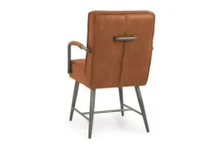 Discount Eetstoel Cognac Belmonte Eetkamerstoelen