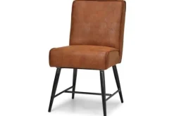 Hot Eetstoel Cognac Belmonte Eetkamerstoelen