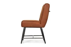 Hot Eetstoel Cognac Belmonte Eetkamerstoelen