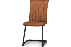 Sale Eetstoel cognac Decca Eetkamerstoelen