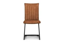 Sale Eetstoel cognac Decca Eetkamerstoelen