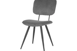 Online Eetstoel Donkergrijs IH-50.048 Vic Eetkamerstoelen