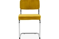 Eetkamerstoelen-Daytona Eetstoel Geel Yin