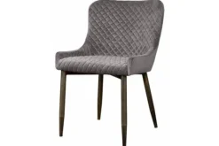 Eetkamerstoelen-Tower Living Eetstoel Grey Oledo