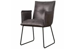 Eetkamerstoelen-Tower Living Eetstoel Grey  Seda