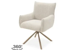 Eetkamerstoelen-Divani Eetstoel Lodge Linen 110 Pasmida |Wit|Bruin|Grijs|Zwart|Groen|Blauw|Oranje