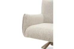 Eetkamerstoelen-Divani Eetstoel Lodge Linen 110 Pasmida |Wit|Bruin|Grijs|Zwart|Groen|Blauw|Oranje