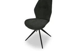 Eetkamerstoelen-Olijk Eetstoel Miami Black Sieb