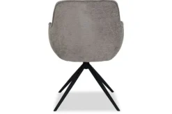 Eetkamerstoelen-By Amelie Eetstoel Mona 464 Grey Simone