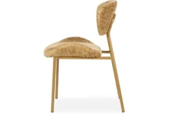 Eetkamerstoelen-By-Boo Eetstoel Mosterd 250194 Dare