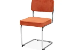 Eetkamerstoelen-Daytona Eetstoel Oranje Yin