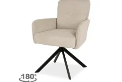 Discount Eetstoel Retro Bliss Natural Jari Eetkamerstoelen