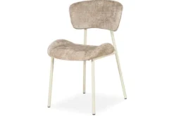 Eetkamerstoelen-By-Boo Eetstoel Taupe 250193 Dare