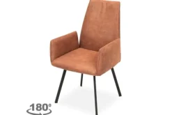 Eetkamerstoelen-Danish Design Eetstoel Zorita