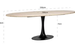 Eettafels-Richmond Interiors Eettafel 211599 Hampton