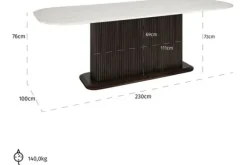 Eettafels-Richmond Interiors Eettafel 211824 Mayfield