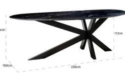 Eettafel 211709 Trocadero Eettafels