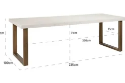 Eettafels-Richmond Interiors Eettafel 211837 Whitebone