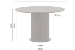 Hot Eettafel Black Congo Eettafels