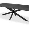 Eettafels-Wood Wonders Eettafel Black Matt Jambe