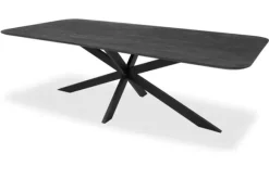 Eettafels-Wood Wonders Eettafel Black Matt Jambe