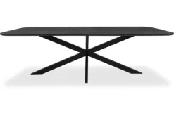 Eettafels-Wood Wonders Eettafel Black Matt Jambe