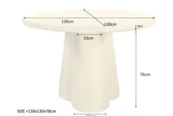 Eettafels-Livingfurn Eettafel Clubs Sandy