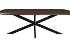 Discount Eettafel Danish Oval Brown Jesper Eettafels