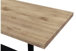 Eettafels-Country Style Eettafel Destra Zwart