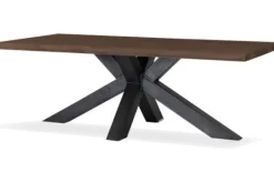 Eettafels-Country Style Eettafel Mensola Zwart