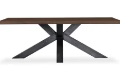 Eettafels-Country Style Eettafel Mensola Zwart