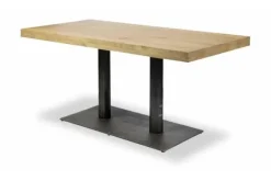 Eettafels-Country Style Eettafel Oasis Zwart