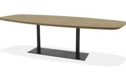 Eettafels-Country Style Eettafel Parlo Zwart