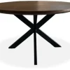 Eettafels-Livingfurn Eettafel Round Brown Jesper