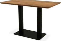 Bartafels|Eettafels-Label51 Eettafel Sloppy Edge Bruin