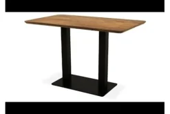 Bartafels|Eettafels-Label51 Eettafel Sloppy Edge Bruin