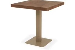 Bartafels|Eettafels-Label51 Eettafel Straight Edge Bruin