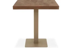 Bartafels|Eettafels-Label51 Eettafel Straight Edge Bruin