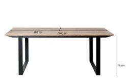 Eettafels-Livingfurn Eettafel Valdez