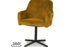 Eetkamerstoelen-Caggia Eettafelstoel Vance