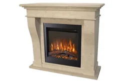 Sfeerhaarden-Xaralyn Elektrische Levico LED haard F02 gepolijst Kreta