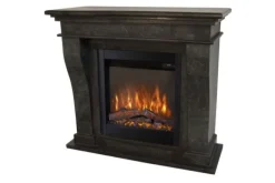 Sfeerhaarden-Xaralyn Elektrische Levico LED haard F03 gepolijst Kreta