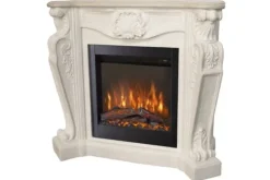 Clearance Elektrische Levico LED haard C02 Louis Sfeerhaarden