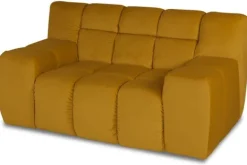Loveseats-Moderno Fauteuil - Loveseat Trentino